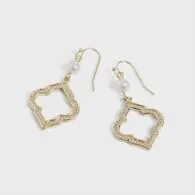 Pearl Dangle Earrings