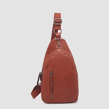 Dual Compartment Sling Rust