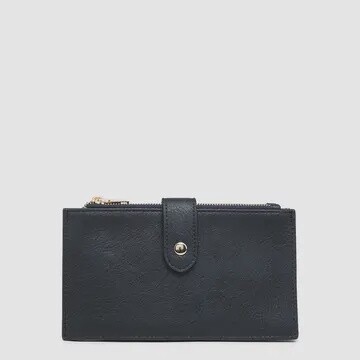 Dual Compartment Wallet Navy