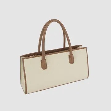 Vintage tote purse mocha