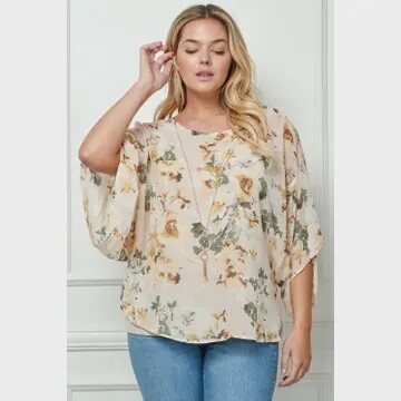 Kimono sleeve Blouse