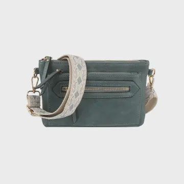 small front zipper denim