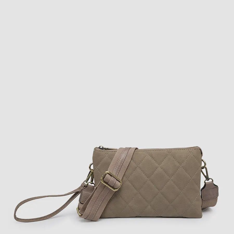 Quilted Crossbody - Khaki