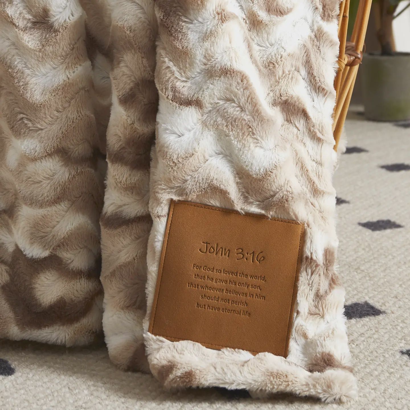 Christian Blanket - For God So Loved The World