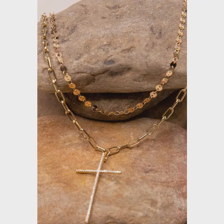 Martha Necklace - Cross