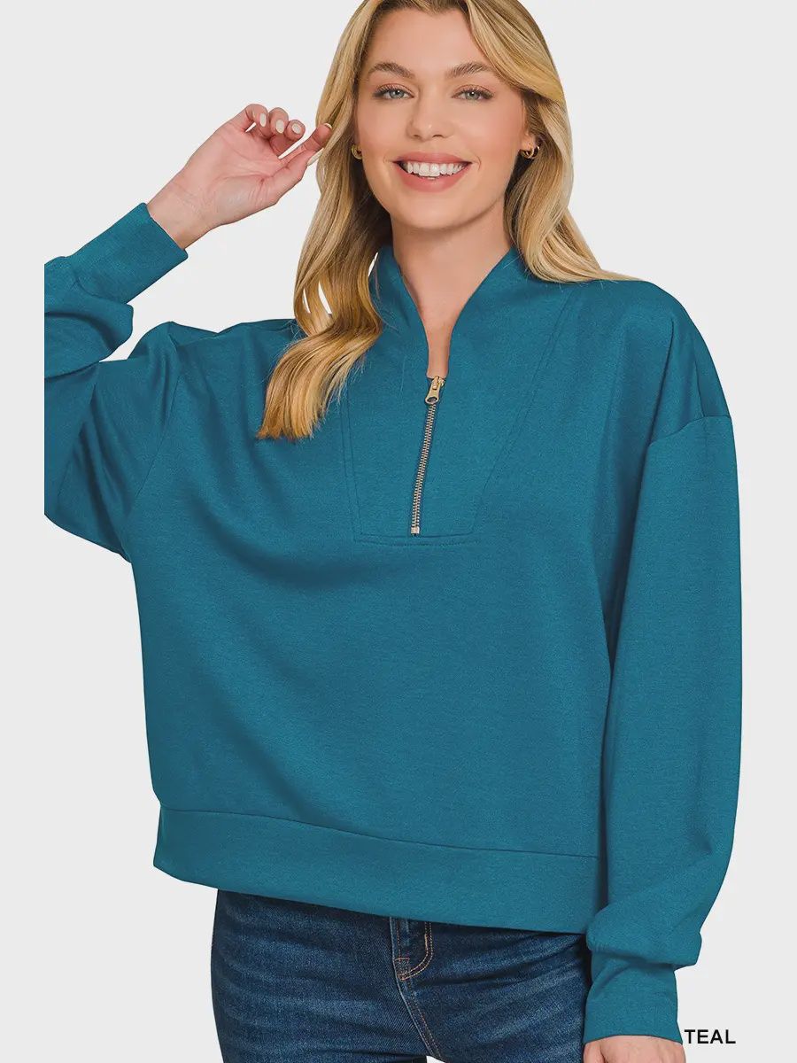 Scuba Half Zip Pullover