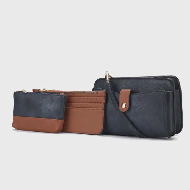 Muriel Crossbody Set - Navy