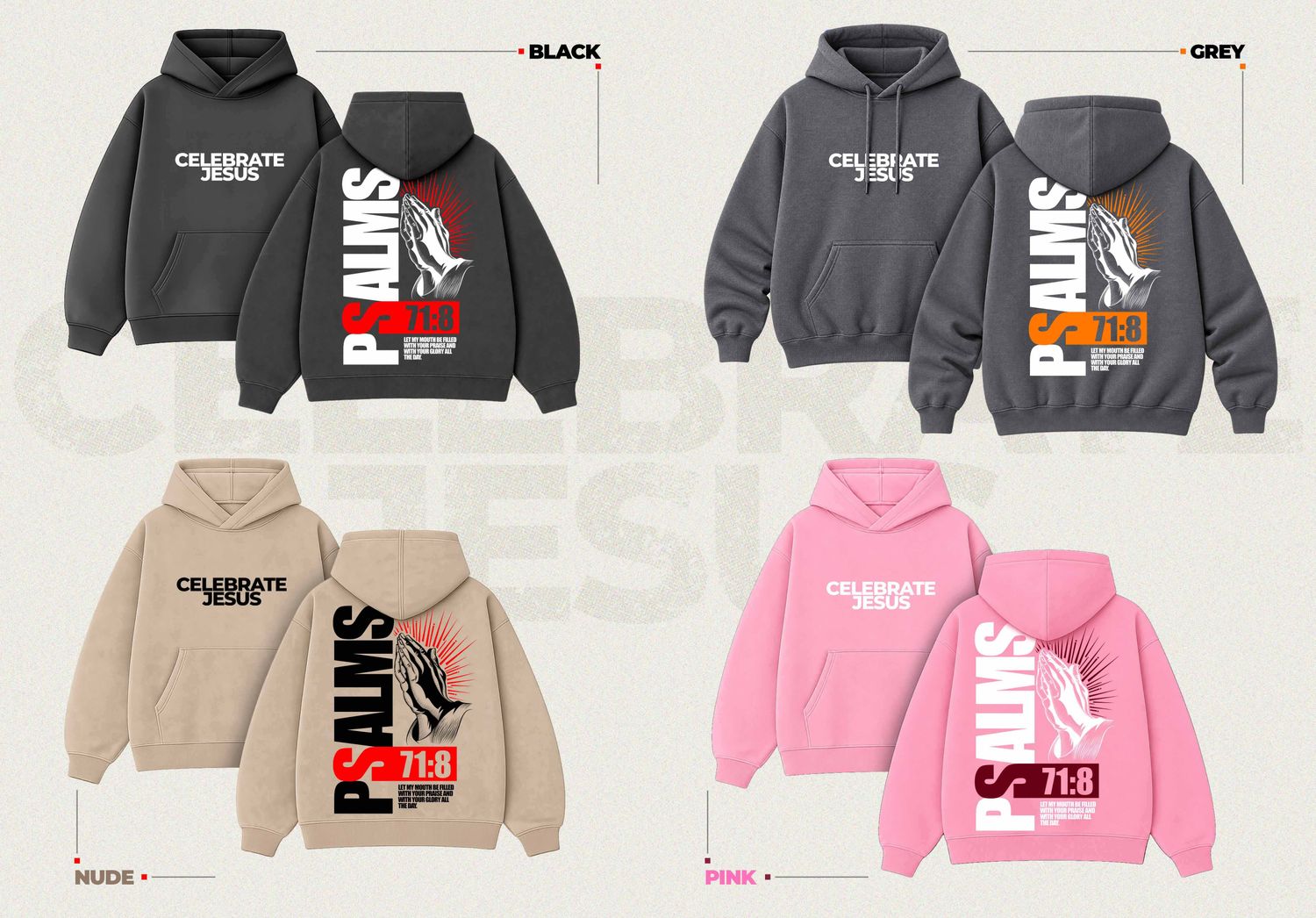Celebrate Jesus 2026 Adult Hoodie