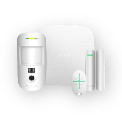 Ajax draadloos alarmsysteem Jeweller starterset PLUS met PIR camera