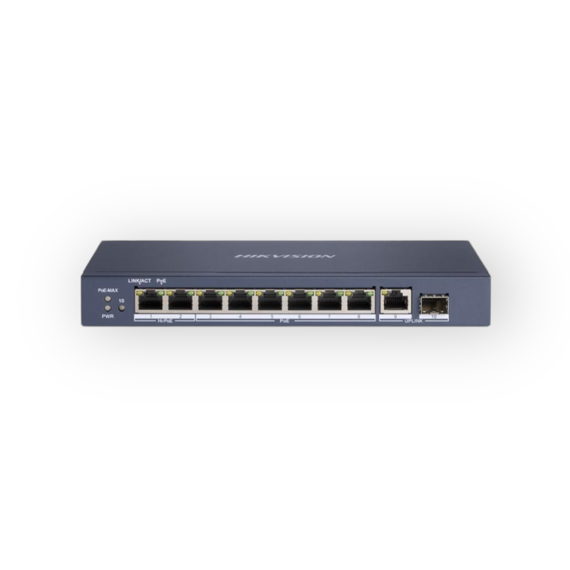 Hikvision Gigabit PoE Switch 8 ports