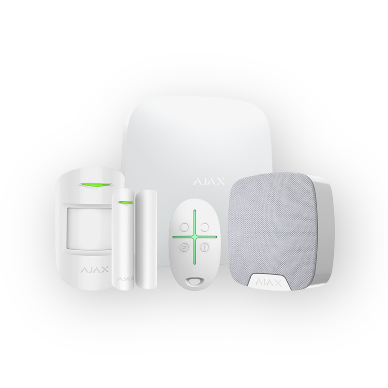 Conjunto de alarma AJAX SIRENKIT con sirena para tu hogar en España