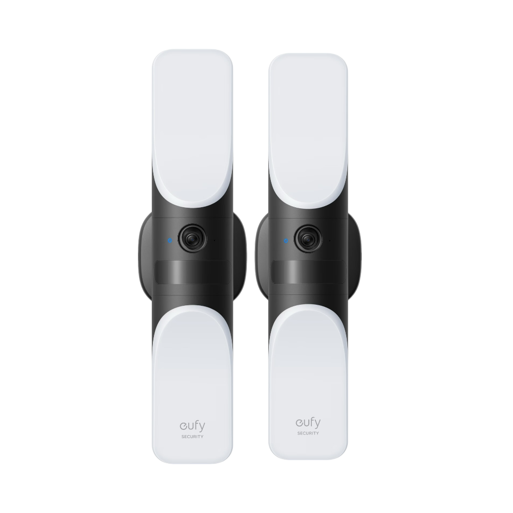 Eufy bedrade wandlamp met camera S100 set 2 stuks