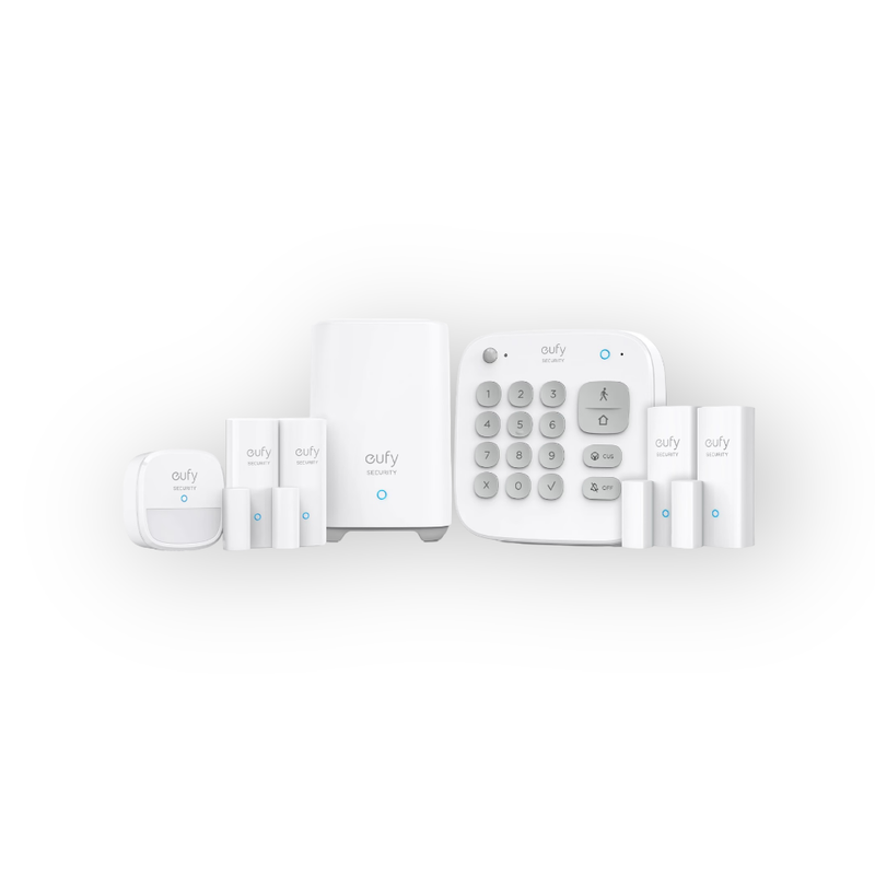 Conjunto de sistema de alarma Eufy de 7 piezas