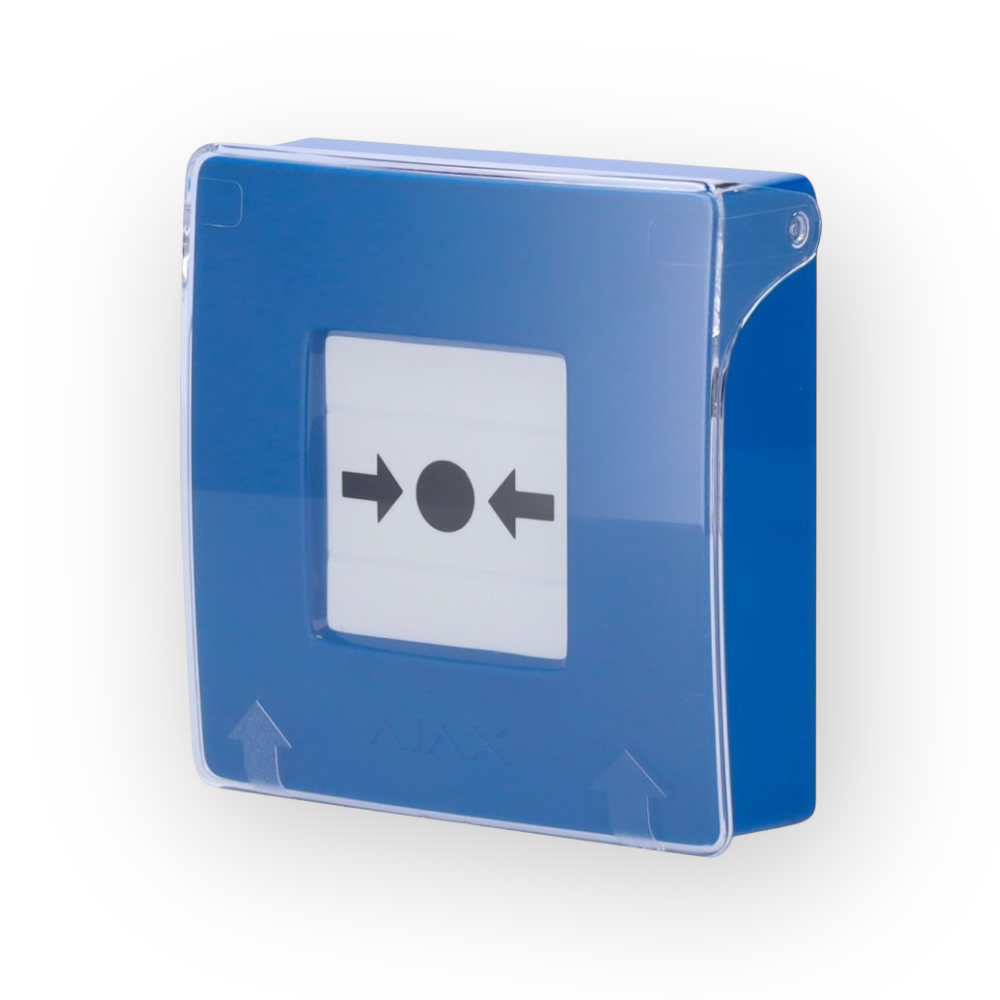 AJAX blauwe handbrandmelder