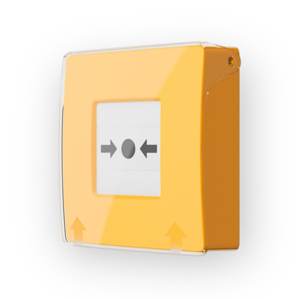 AJAX gele handbrandmelder