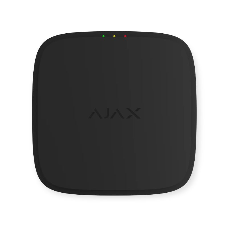 AJAX EN54 FireProtect rookmelder en sirene Jeweller zwart AJAX EN54 FireProtect rookmelder en sirene Jeweller zwart