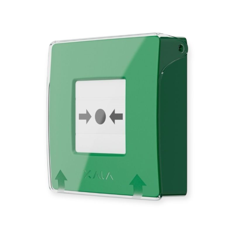 AJAX EN54 Manual Call Point groene handmelder Jeweller AJAX EN54 Manual Call Point groene handmelder Jeweller