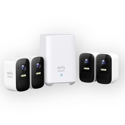 4 stuks Eufy EufyCam 2C + HomeBase S380 bundelvoordeel nieuw