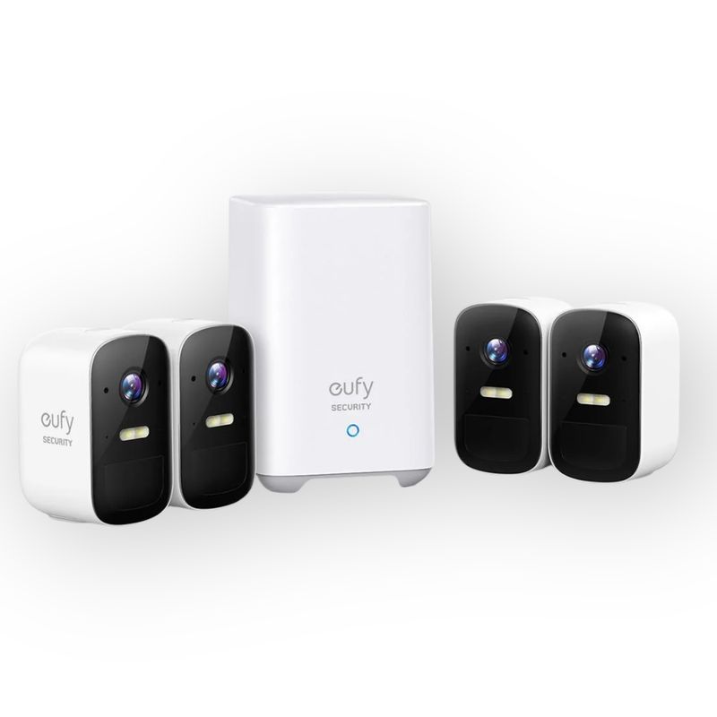 4 stuks Eufy EufyCam 2C + HomeBase S380 bundelvoordeel 4 stuks Eufy EufyCam 2C + HomeBase S380 bundelvoordeel nieuw