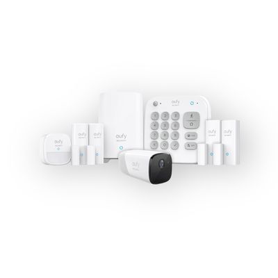 Eufy alarmsysteem set 7-delig + EufyCam 2 PRO Homebase