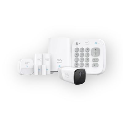 Eufy alarmsysteem set 5-delig + EufyCam 2 PRO Homebase