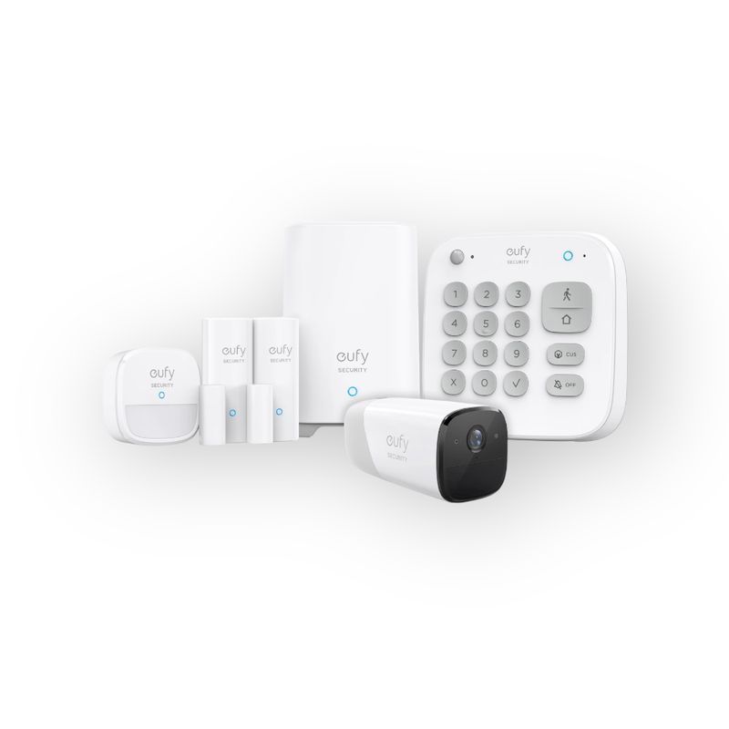 Eufy alarmsysteem set 5-delig + EufyCam 2 PRO Homebase Eufy alarmsysteem set 5-delig + EufyCam 2 PRO Homebase