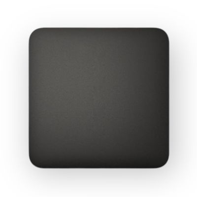 AJAX zwarte CenterButton 1-gang