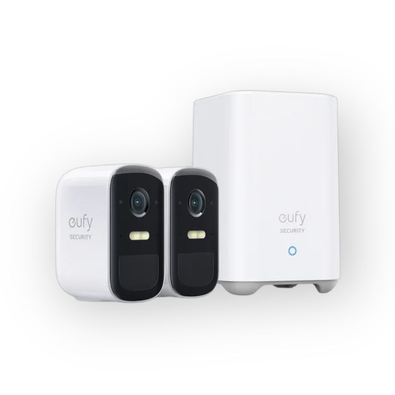 2 stuks Eufy EufyCam 2C + HomeBase S380 bundelvoordeel Eufy EufyCam 2C + HomeBase S380 bundelvoordeel