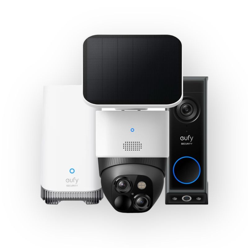 Compleet Eufy camerasysteem met Homebase 3 + Eufycam Solocam S340 en Eufy Video Doorbell E340 Compleet Eufy camerasysteem met Homebase 3 + Eufycam Solocam S340 en Eufy Video Doorbell E340