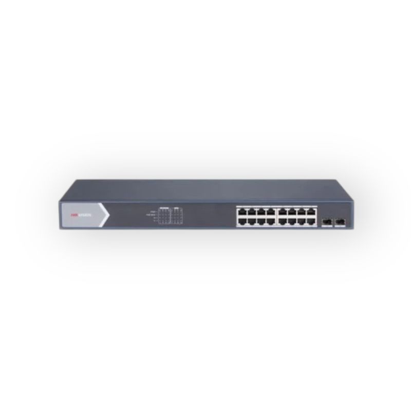 Hikvision Gigabit PoE Switch 16 poorts