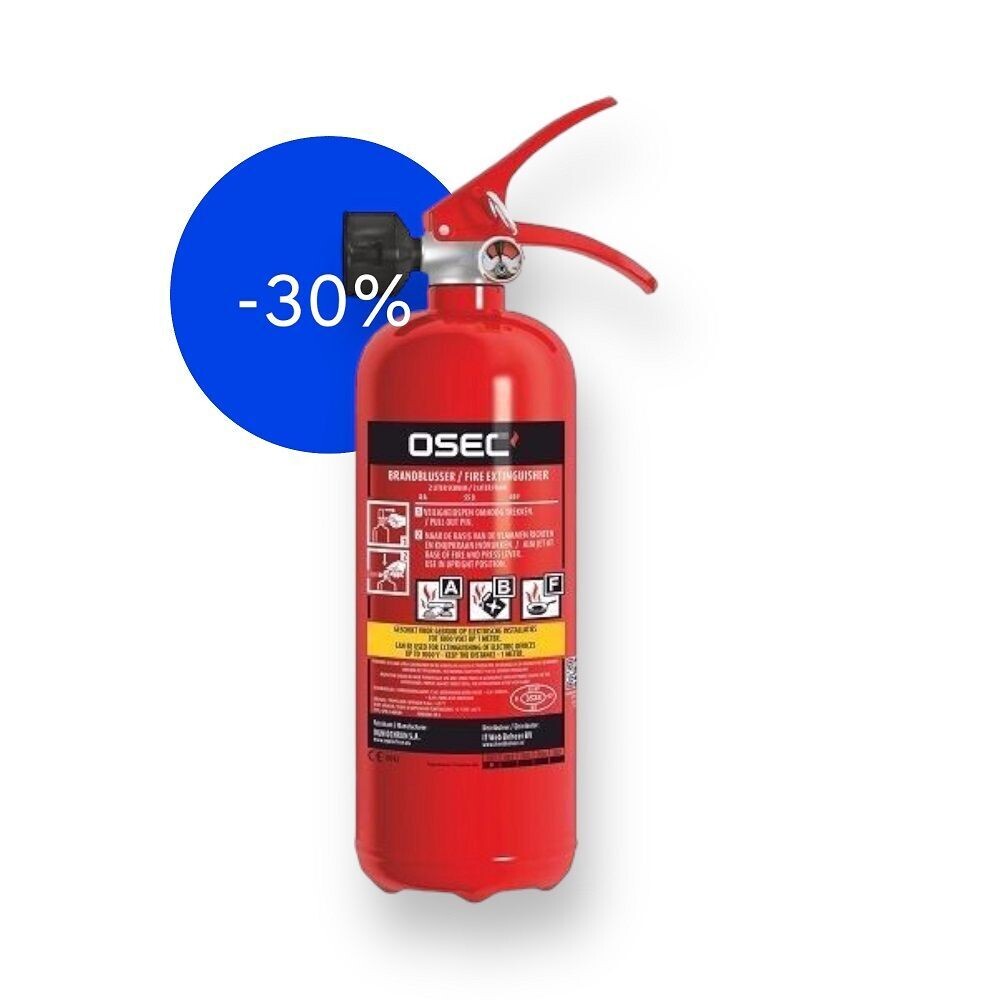 2 liter BBQ barbecue brandblusser 2 liter BBQ barbecue brandblusser
