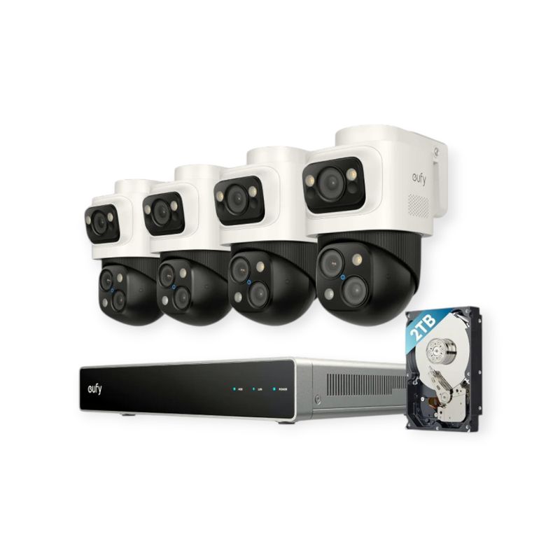 Eufy PoE NVR cable camerasystem S4 MAX