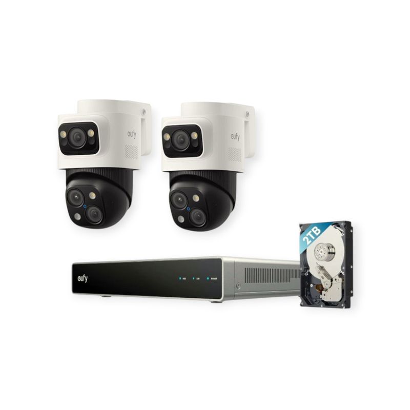 Eufy PoE NVR bekabeld camerasysteem S2 MAX