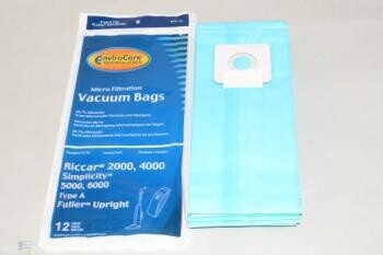 Envirocare Riccar Type A Paper Bags - 12 bags