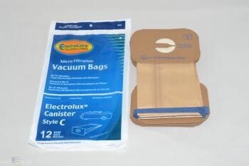 Electrolux Canister Type C Bags - 12 bags