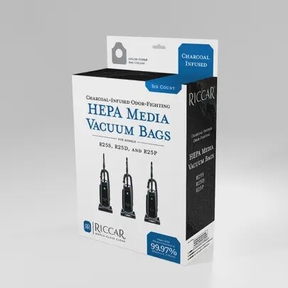 Riccar R25 Hepa Bags - 6 bags