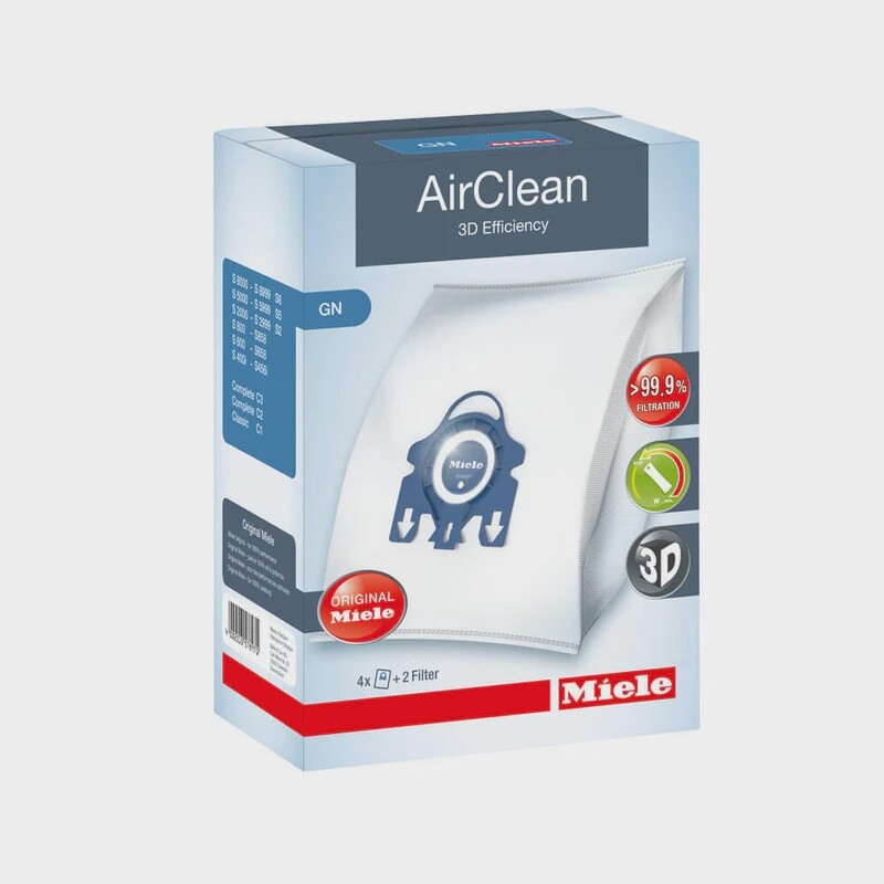 Miele Style GN Bags - 4 bags +2 filters