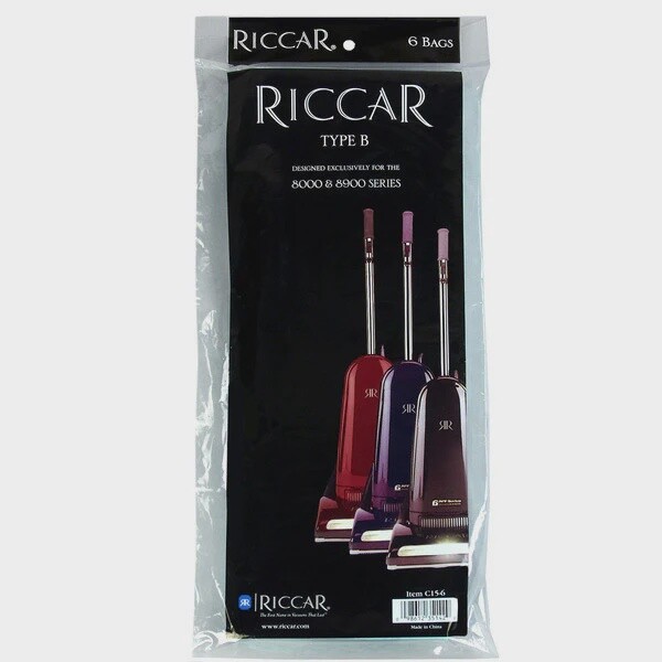 Riccar 8000 &amp; 8900 Type B Paper Bags - 6 bags