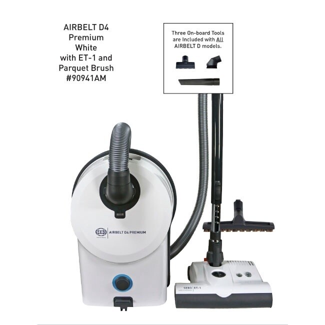 Sebo Airbelt D4 Premium Canister Vacuum