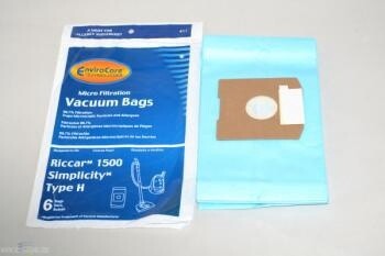 Envirocare Riccar Type H Paper Bags - 6 bags