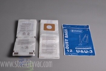 Panasonic Type U &amp; U-3 Bags - 12 bags