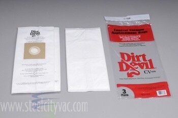 Dirt Devil Central Vac - 3 bags