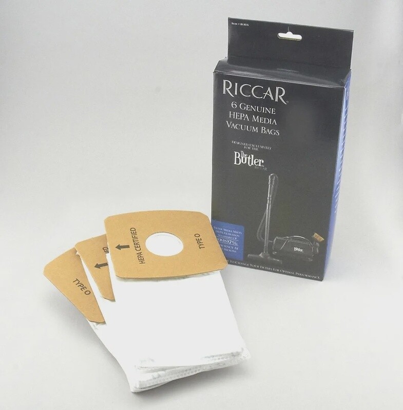 Riccar Butler Hepa Bags (6 pack)