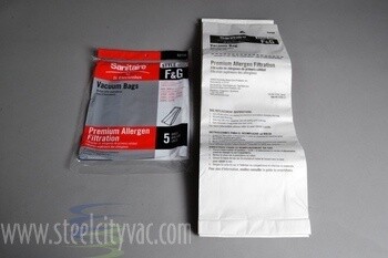 Sanitaire F&amp;G Allergen Bags - 5pk