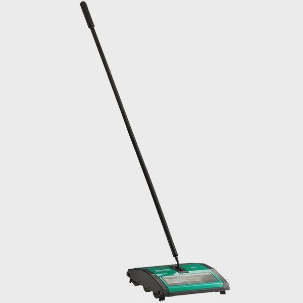 Bissell Commercial BG21 Dual Rubber Blade Floor Sweeper - 9 1/2&quot;