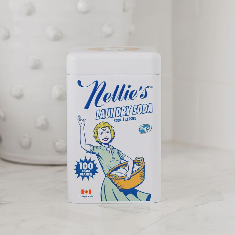 Nellie&#39;s Laundry Soda - 100 load tin