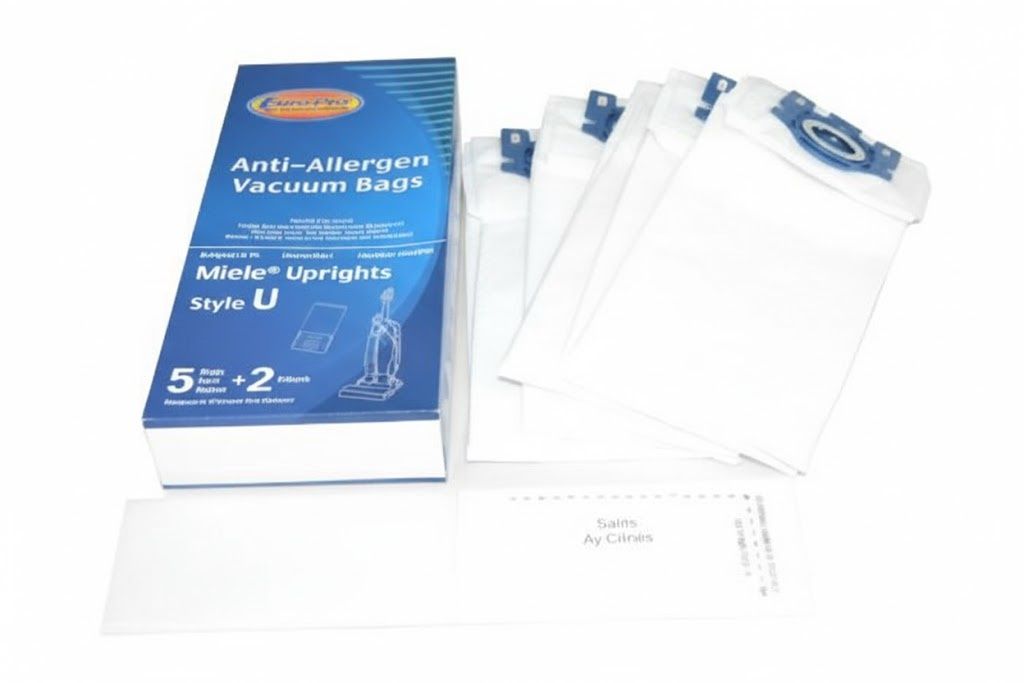 Miele Style U Bags - 4 bags + 2 filters