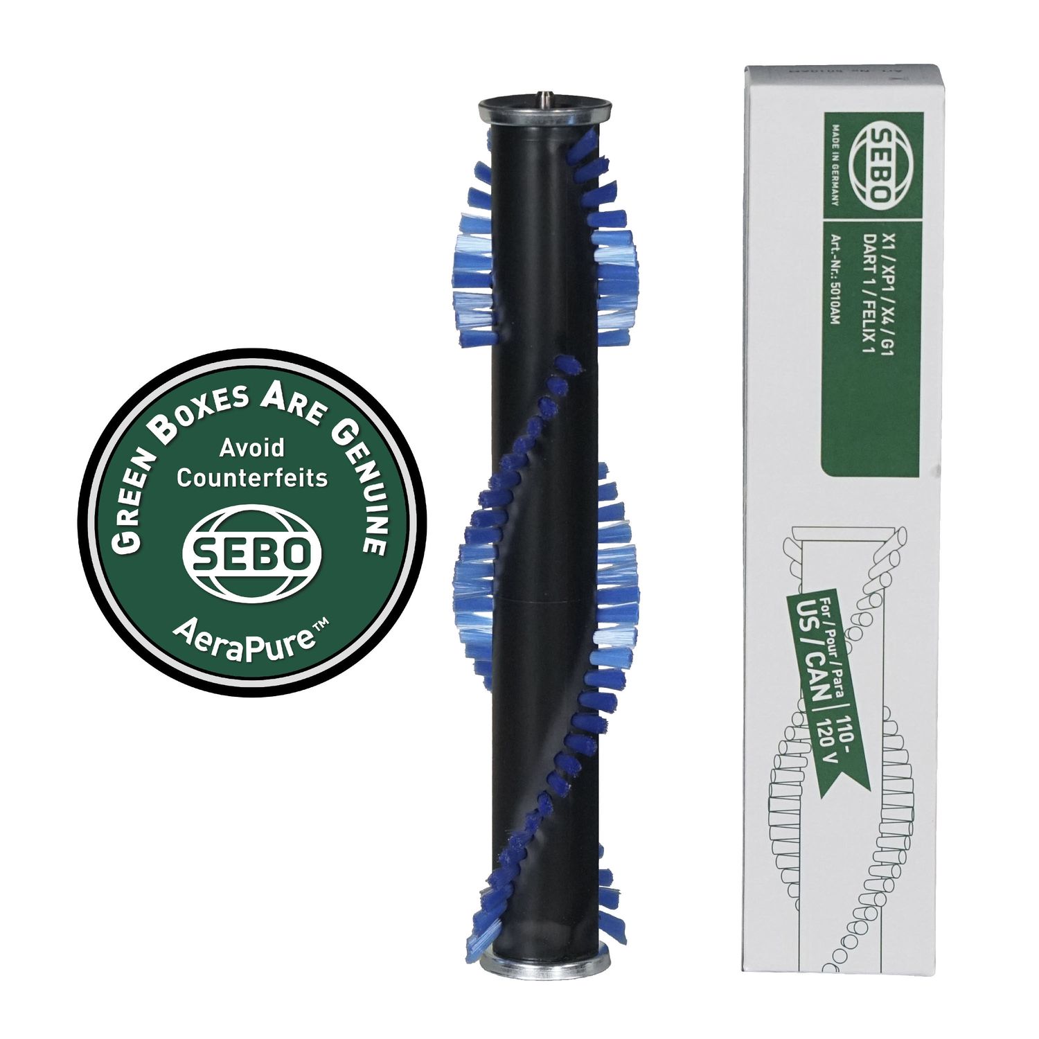 Sebo Brush Roller 12" Brushroll