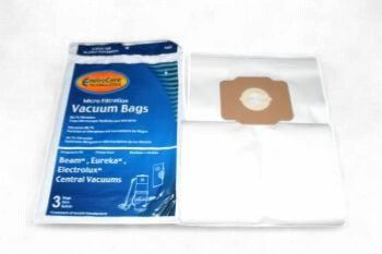Beam, Eureka, Electrolux Central Vac - 3 bags