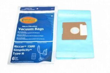 Envirocare Riccar Type H Paper Bags - 6 bags